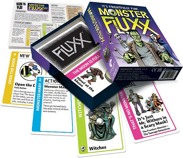 Monster Fluxx - Foranderligt Kortspil fra Looney Labs
