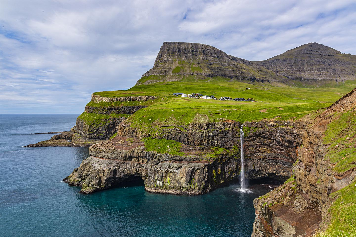 MuÌ Lafossur Vandfald – Betagende naturfotografi til hjemmet