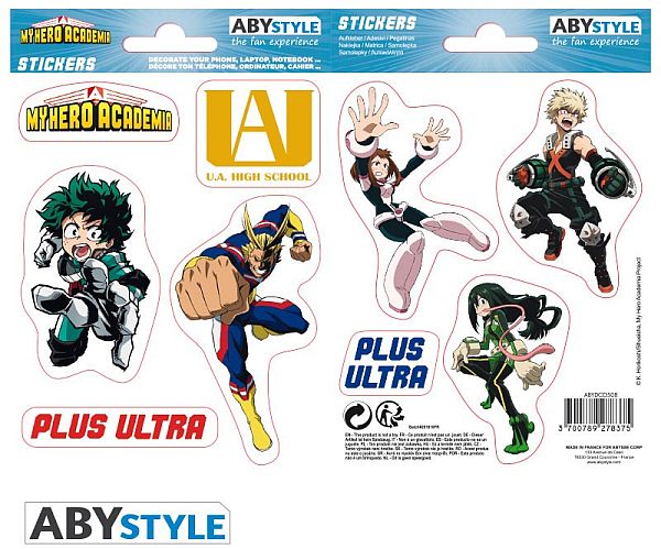 My Hero Academia Klistermærker til Væggen