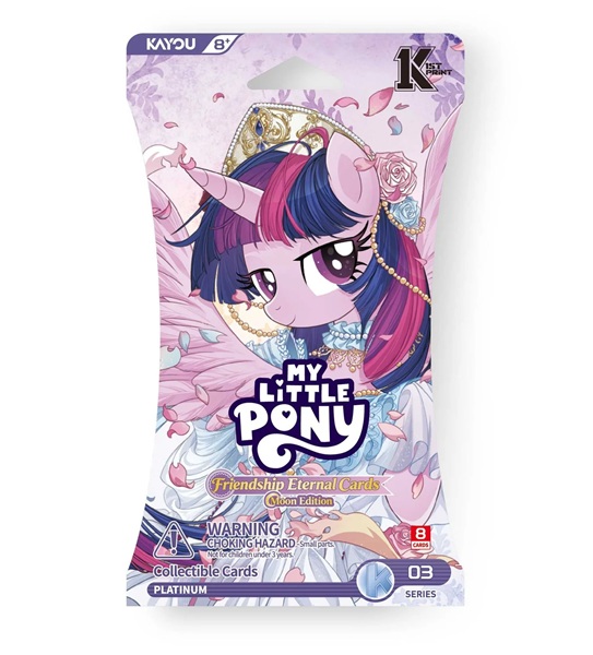 Little Pony: Friendship Eternal Cards Serie 03 Moon Edition Sleeved Booster Pack