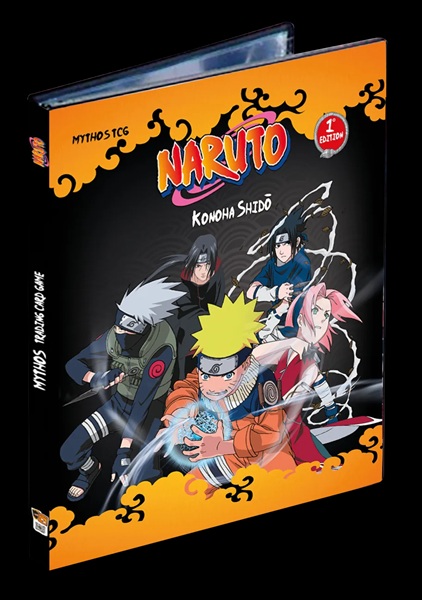Naruto Mythos Trading Card Game Tcg : Set 01 Konoha Shido Binder 1st Edition