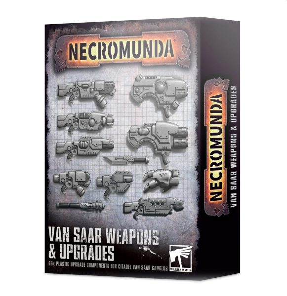 Necromunda: Box Van Saar Weapons   Upgrades 99120599033
