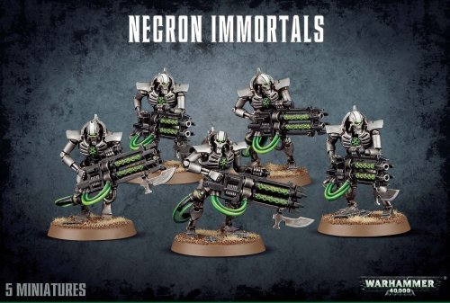 Necrons Immortals og Deathmarks - Warhammer 40K Sæt