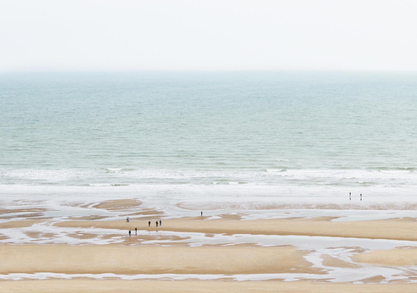 Omaha Beach Rammer – Unik Fotokunst til Dit Hjem