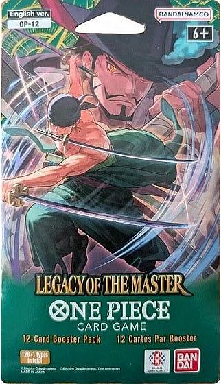 One Piece Card Game: Op12: Legacy The Master Sleeved Booster Pack Blister