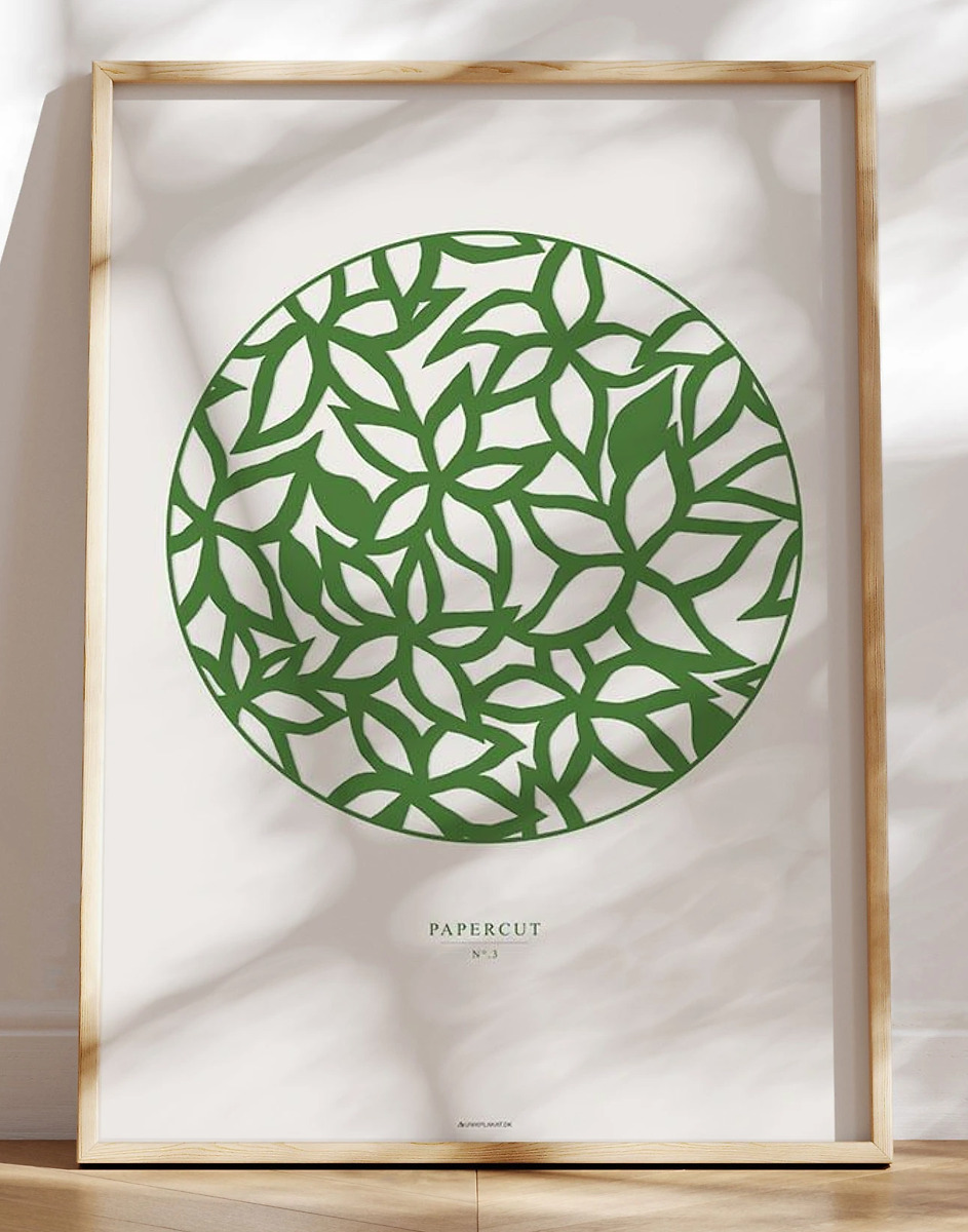 Papercut Plakat
