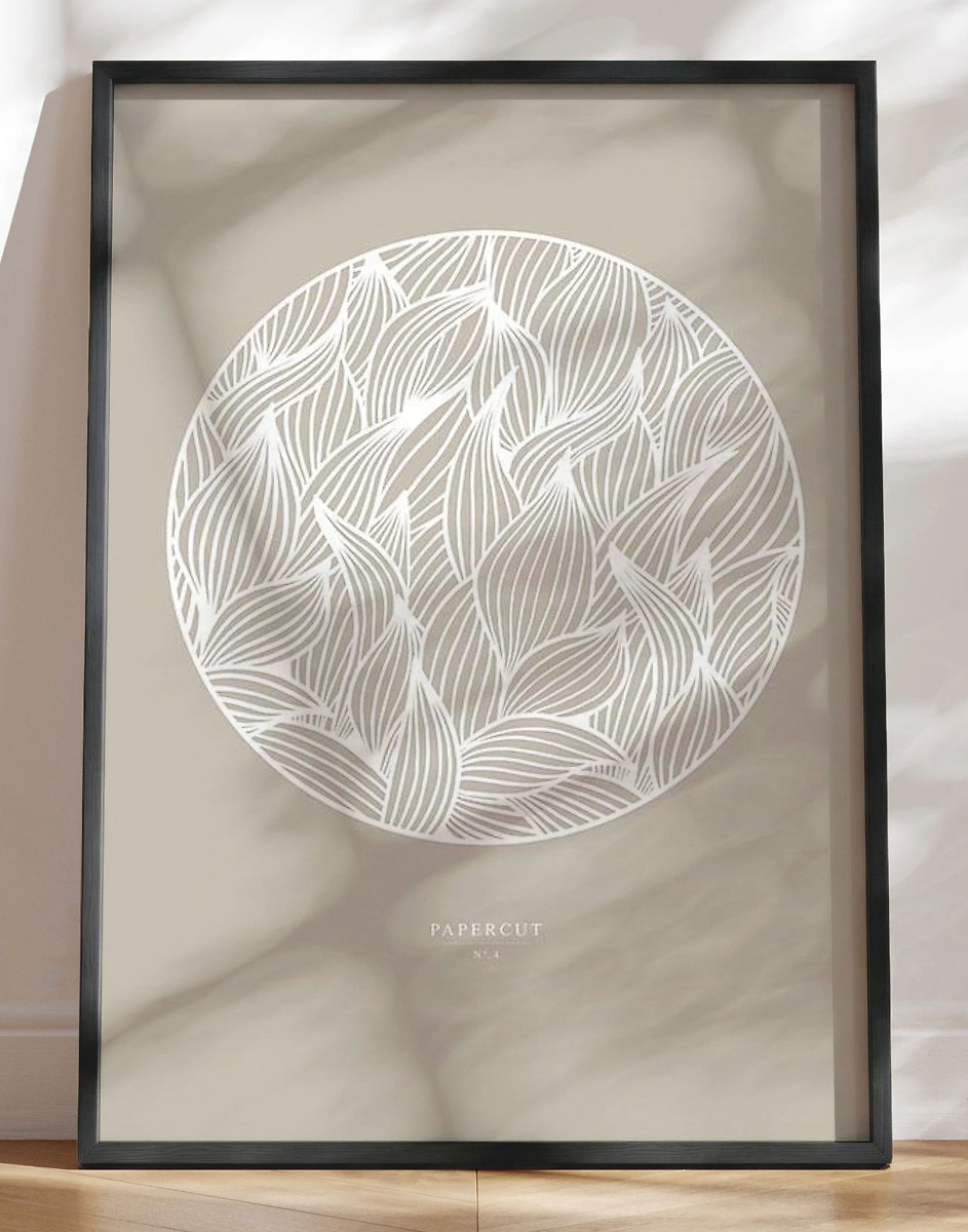 Papercut Plakat