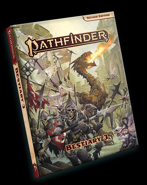 Pathfinder 2E Bestiary - Hardcover Regelbog til D&D