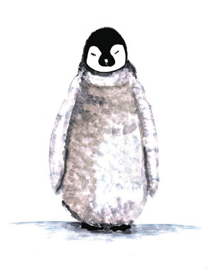 Pingu Vægkunst – Farverig Dekoration til Børneværelset!
