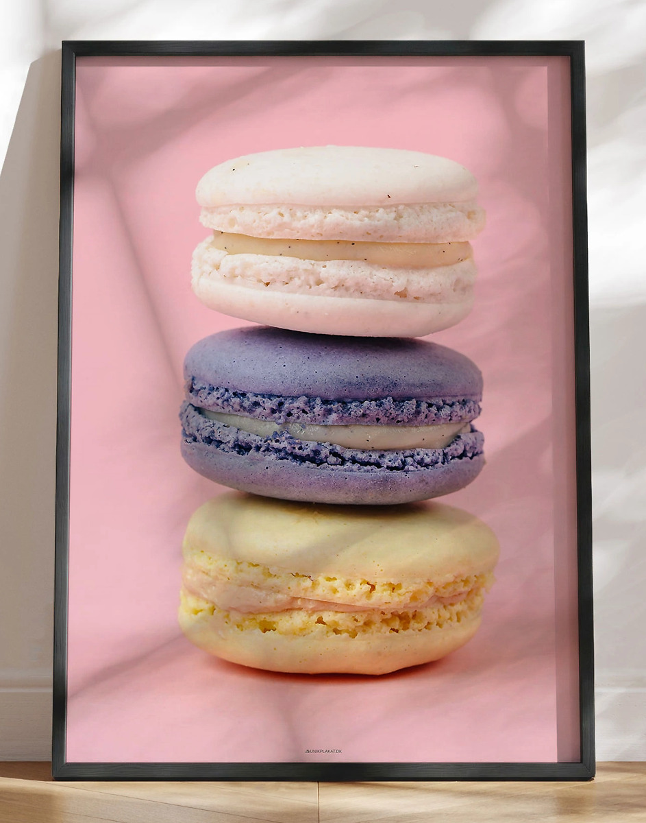 Plakat Med Macarons   And   Macarons