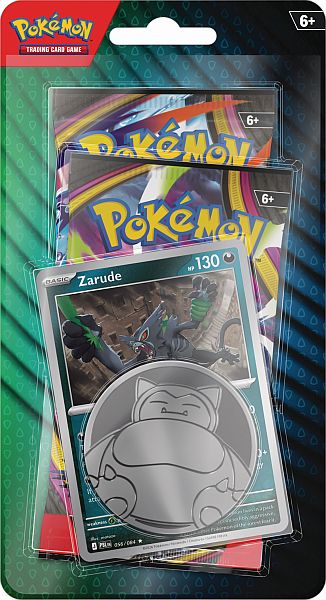 Pokemon Blister Pack  -pack Zarude Blister  Slim :   Booster Pakker   Promo   Pokemon   195 184
