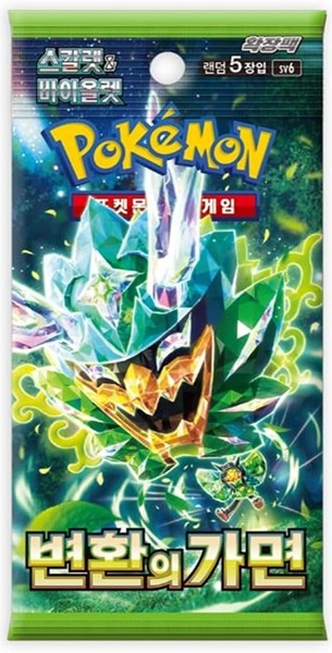 Pokemon Booster Pakke Scarlet   Violet Sv6: Mask   Change  Koreansk