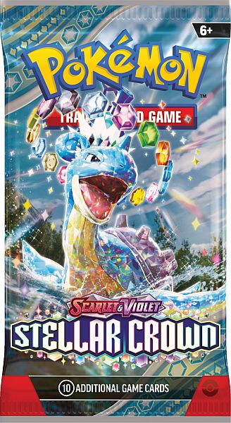 Pokémon Booster Pakke - Sv07 Scarlet Violet: Stellar Crown