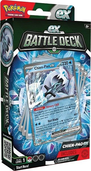 Pokémon Battle Deck: Chien-pao Ex 2023 - Fantastisk tilbud!
