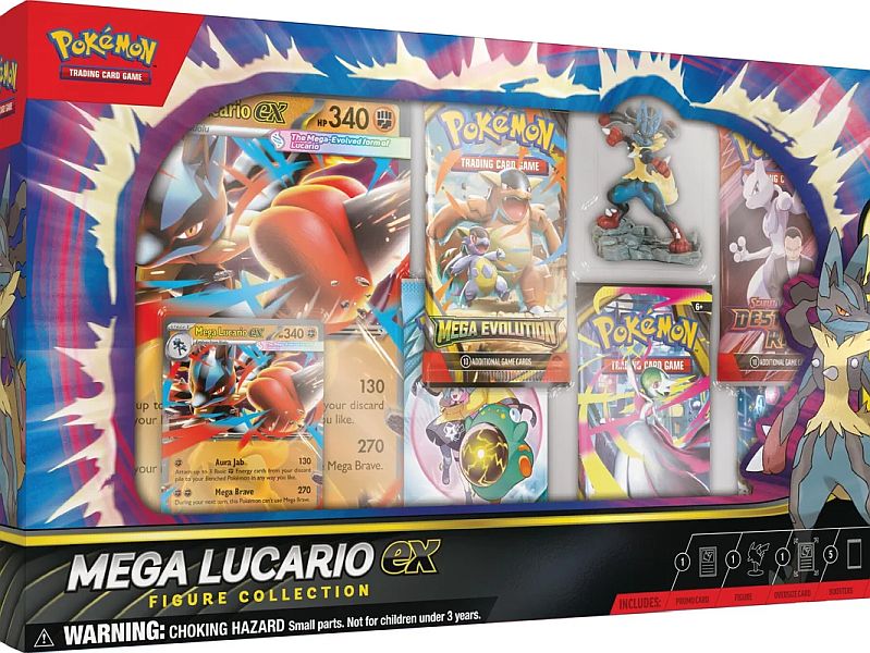 Pokemon Box: Mega Lucario Figure Collection