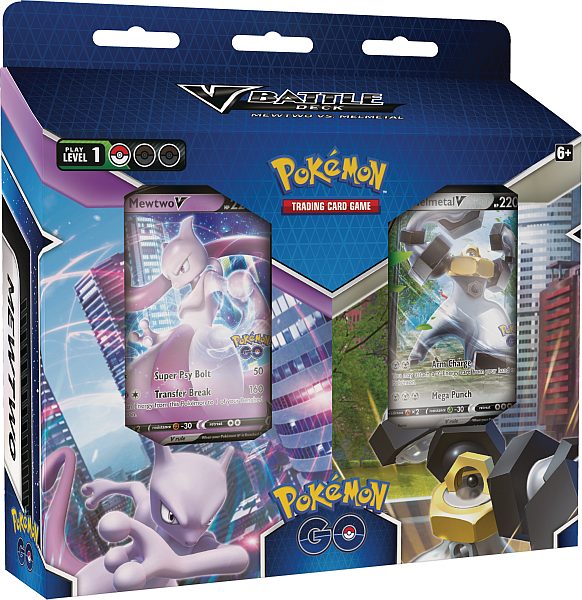 Pokemon  : Mewtwo    Melmetal   Battle Deck Bundle