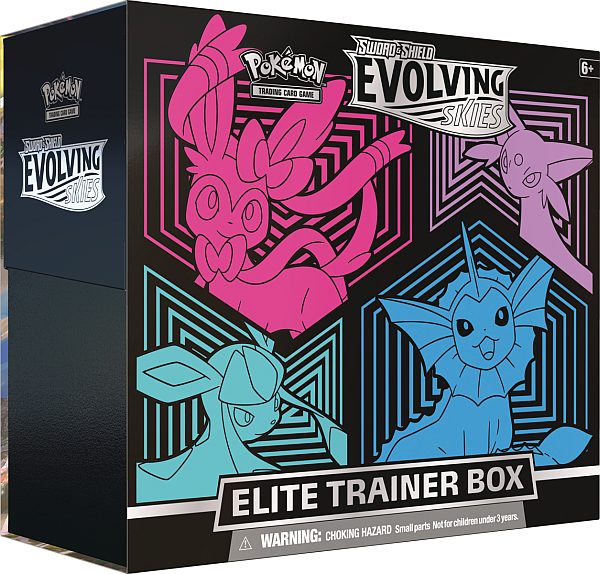 Pokémon Swsh Evolving Skies Elite Trainer Box - Tilbud!