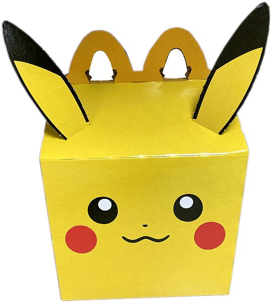 Pokemon 25-års jubilæum Happy Meal Pikachu Æske