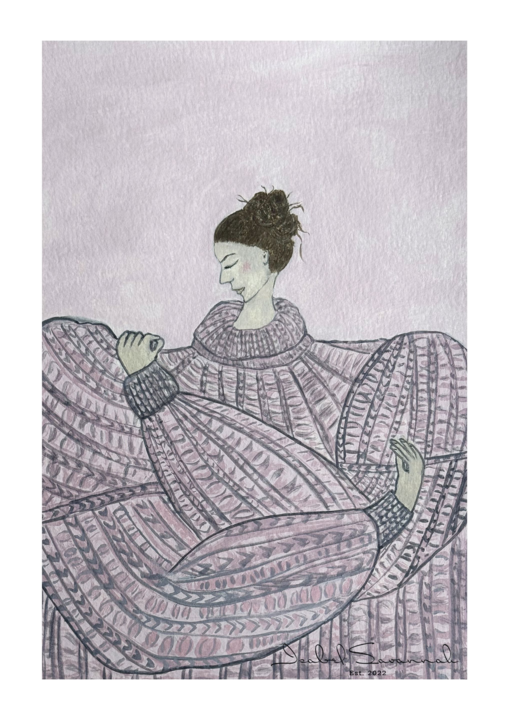 Proud Strikket Sweater fra Isabel Savannah – Udsalg!