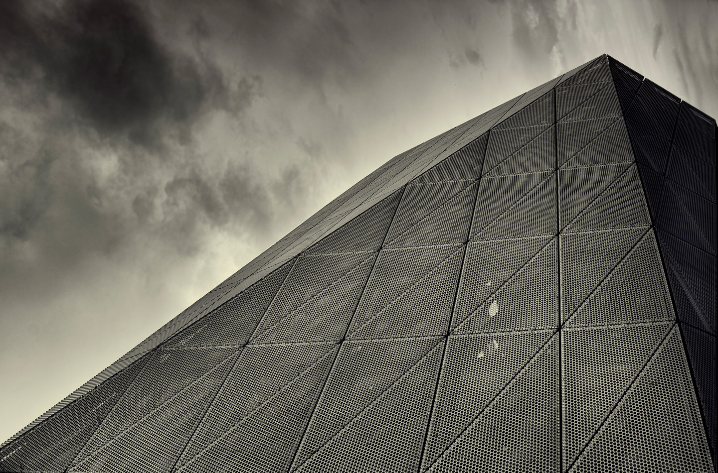 Pyramid Fotokunst – Sort/hvid Arkitektur af Gustavo Orensztajn