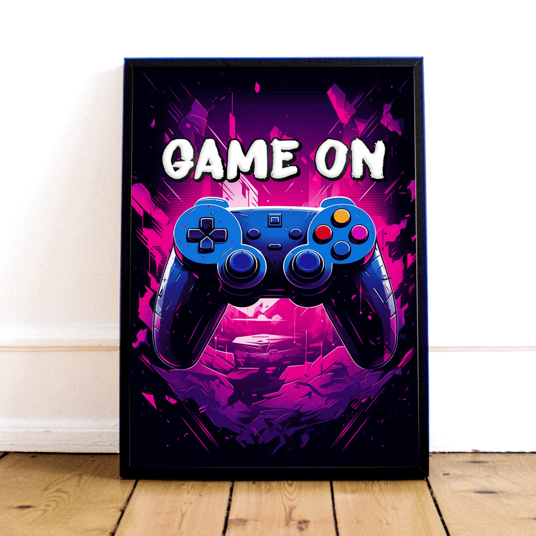 **Game On Plakat – Opgrader Dit Gaming Værelse!**