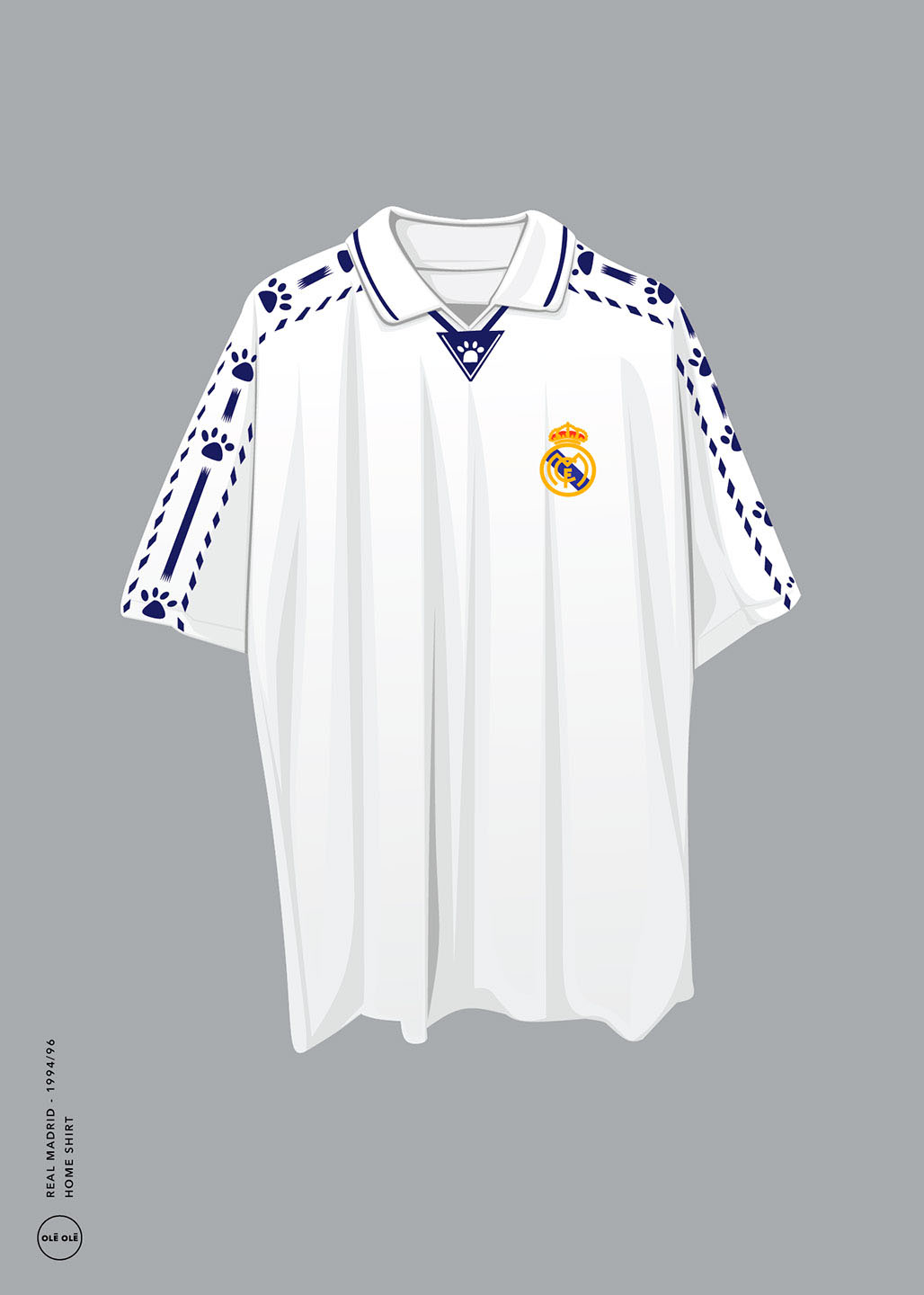 Real Madrid Hjemme Trøje 1994-96 – Uundgåeligt for Fans!