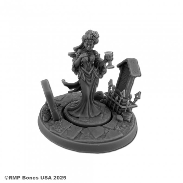 Reaper Bones Usa Dungeon Dwellers: Sadraseth  Vampire Queen   Sullenhall Plastic Miniature