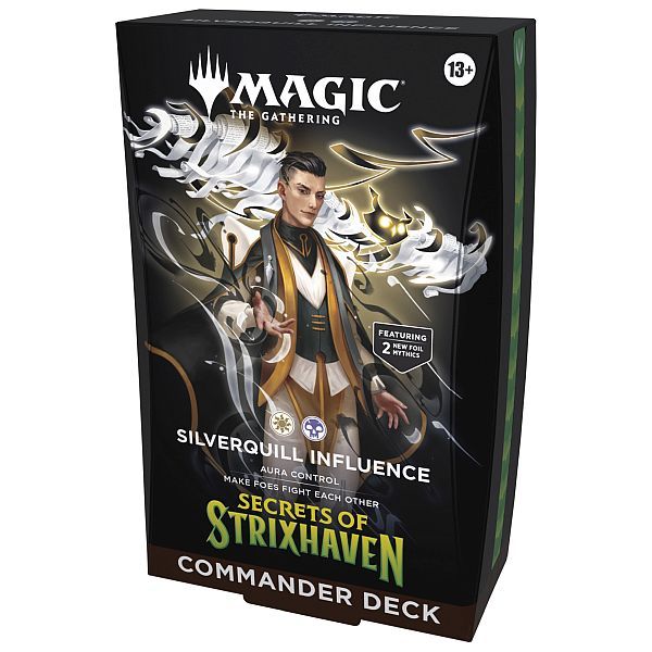 Secrets   Strixhaven Commander Deck Silverquill Influence