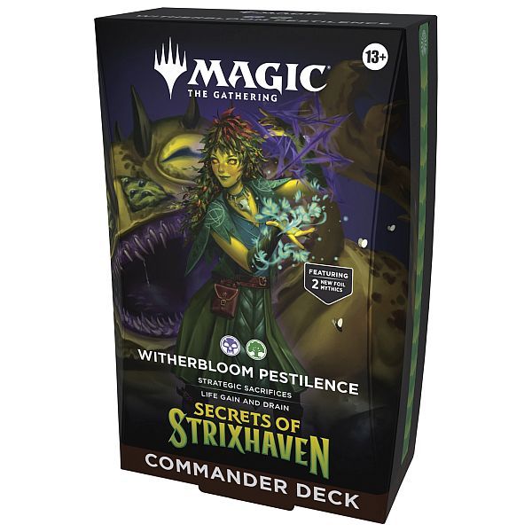 Secrets   Strixhaven Commander Deck Witherbloom Pestilence