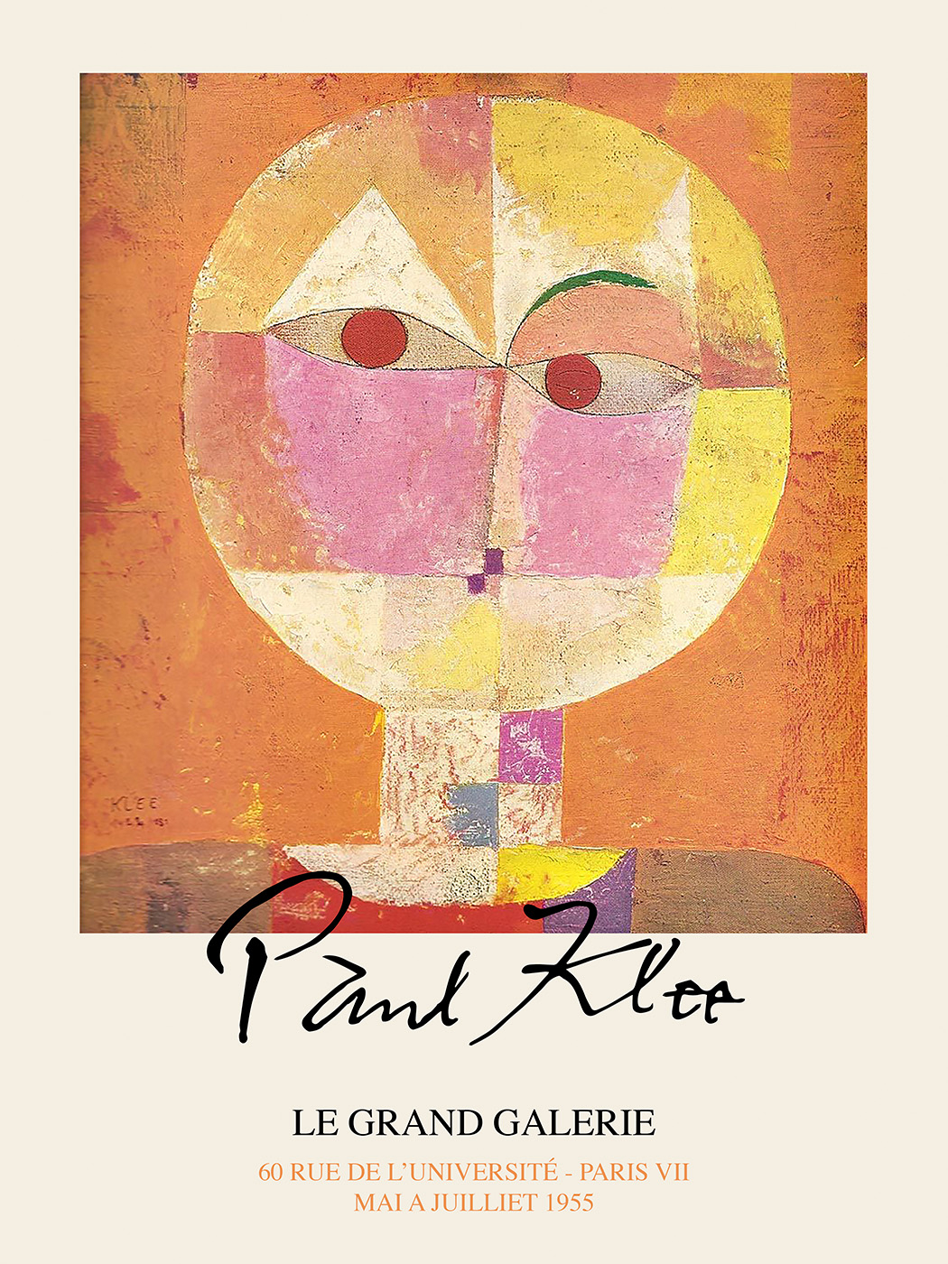 Senecio Head of a Man – Plakat med 50% rabat!