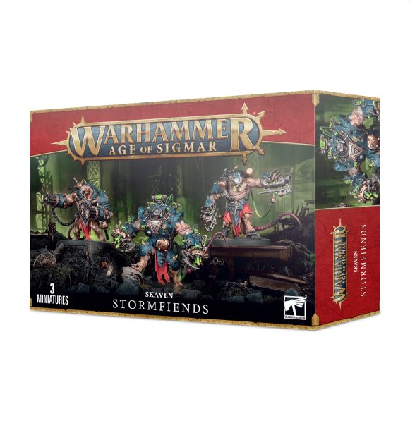 Skaven Stormfiends - Warhammer Chaos Beasts tilbud!