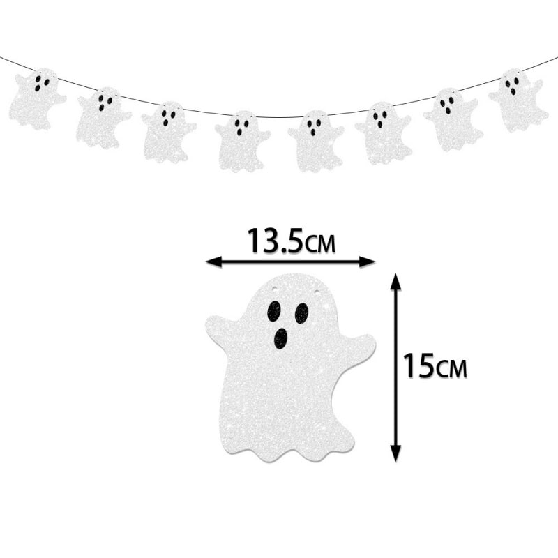 Skræmmende Hvide Spøgelser til Halloween Dekorationer