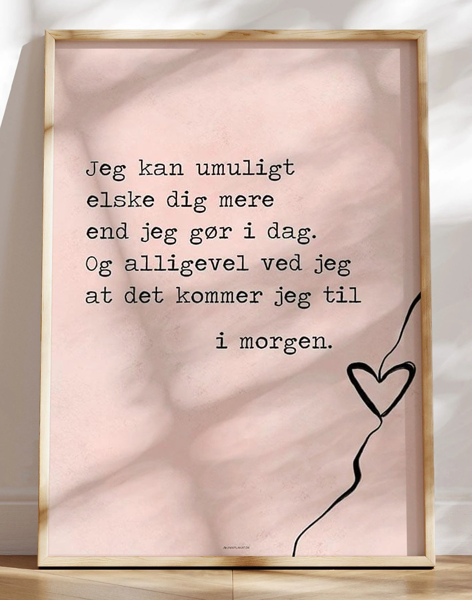 Søde Citater   Kærlighed Elske Dig Mere