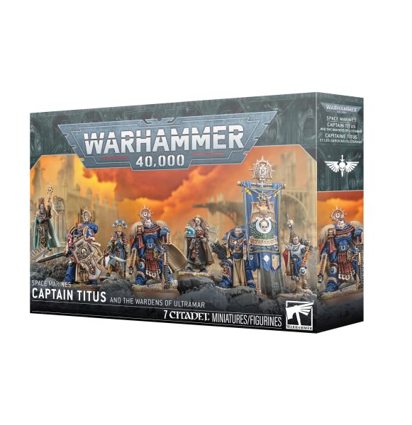 Space Marines Captain Titus And The Wardens Ultramar 99120101459