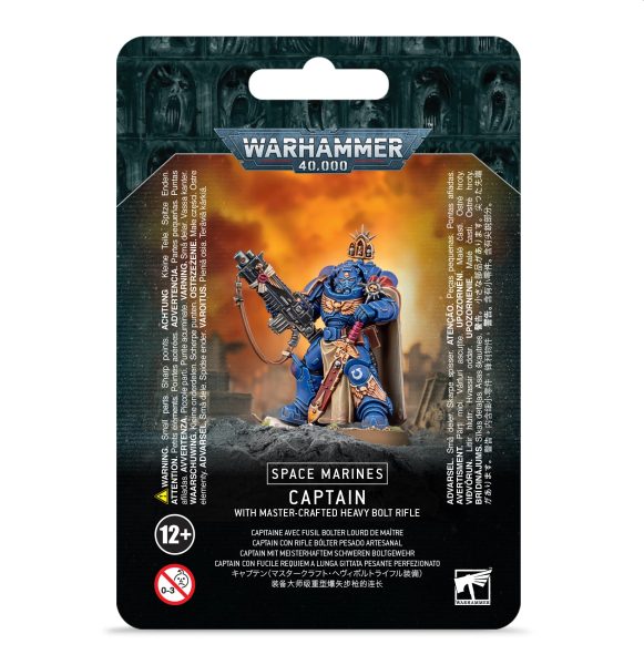 Space Marines Captain With Master-crafted Heavy Bolt Rifle 99070101048