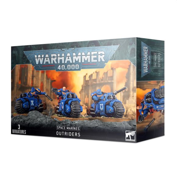 Space Marines - Outriders til Warhammer 40K - Black Friday!
