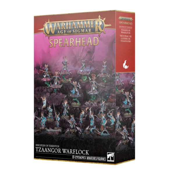Spearhead: Disciples   Tzeentch: Tzaangor Warflock Begynderbox 99120201204