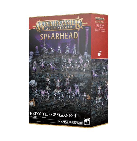 Spearhead: Hedonites   Slaanesh: Epicurean Revellers Begynderbox 99120201255
