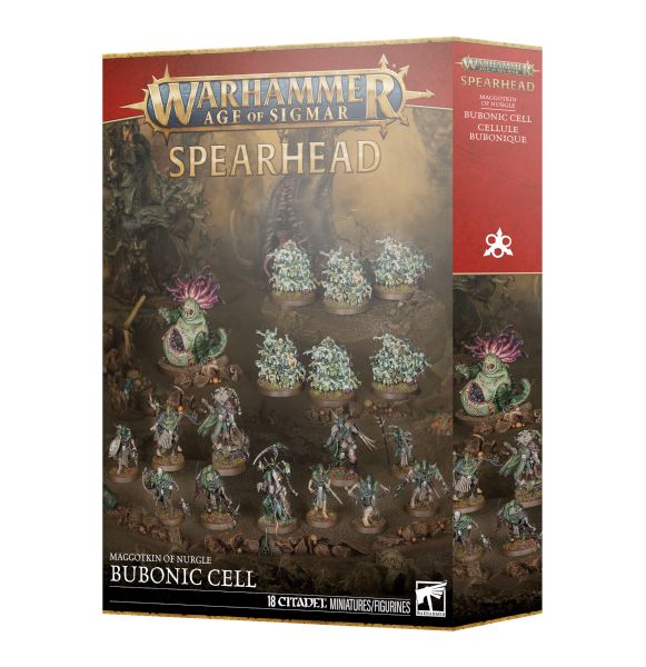 Spearhead: Maggotkin   Nurgle: Bubonic Cell Begynderbox 99120201203