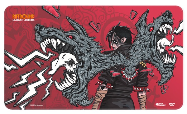 Spillem 195 165 Tte  Playmat  Riftbound: League   Legends Tcg: Set 03: Unleashed   :    Piltover Enforcer