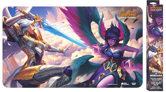 Spillem 195 165 Tte  Playmat  Riftbound: League   Legends Tcg: Set 04: Vendetta   : Kayle   Morgana