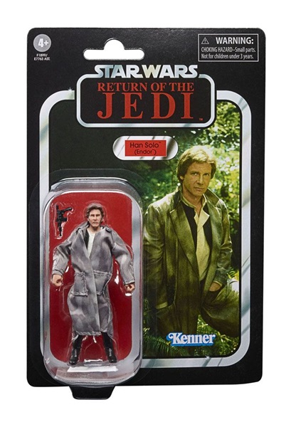 Star Wars: Episode    Return   The Jedi  Vintage Collection -wave  : Han Solo  Endor  Figure 10cm