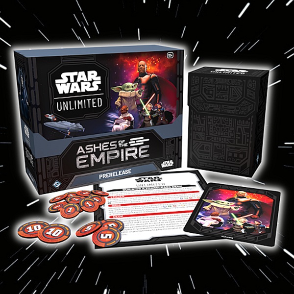 Star Wars: Unlimited Tcg Set  : Ashes   The Empire Prerelease Box