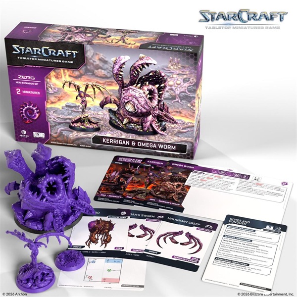 Starcraft: The Miniatures Game Zerg: Kerrigan Primal Kerrigan Hero Expansion Set