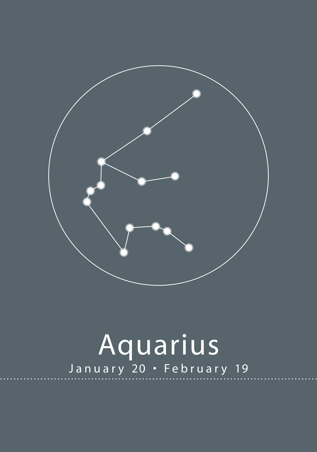 Unik Aquarius Kunstplakat – Giv dit hjem personlig stil!
