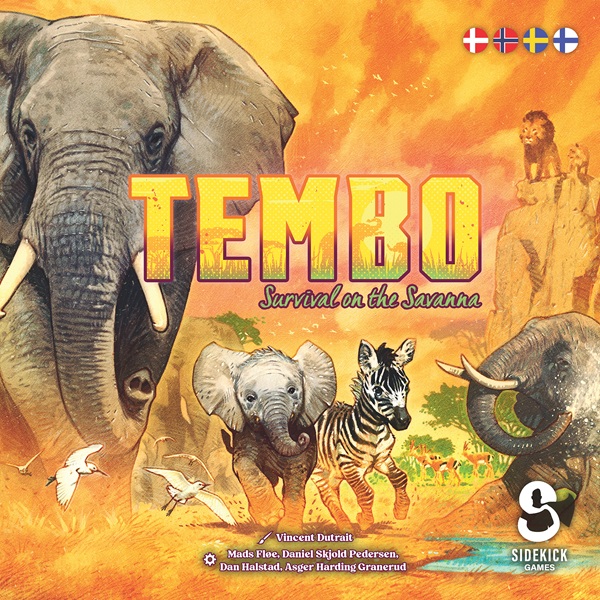 Tembo  Dansk : Survival   The Savanna Board Game