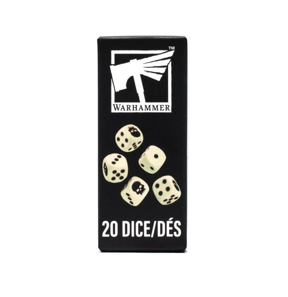 Terninger Warhammer Dice 20d6 9922999919406