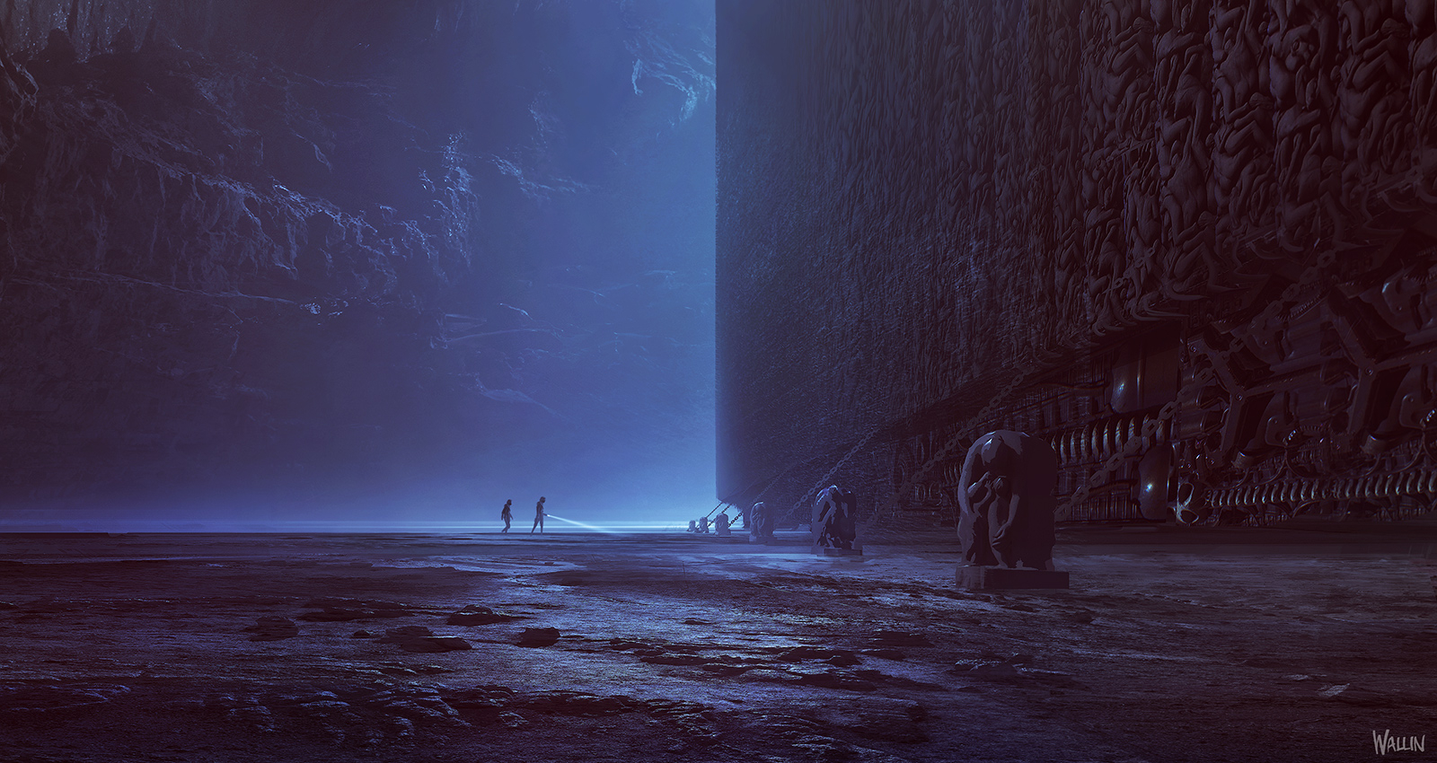 Eksklusiv plakat "The Entrance" af Andr E Wallin - Tilbud!