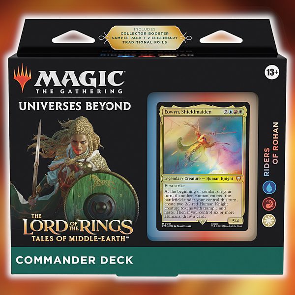 The Lord of the Rings: Rohan Commander Deck - Lavpris!
