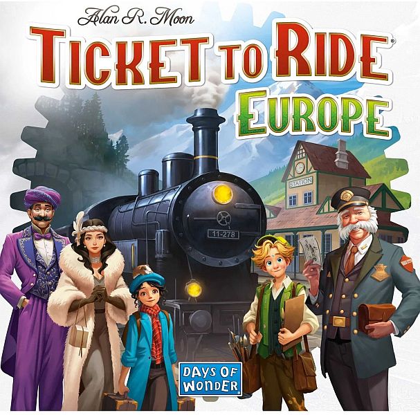 Ticket   Ride Engelsk Grundspil Europe  English Edition